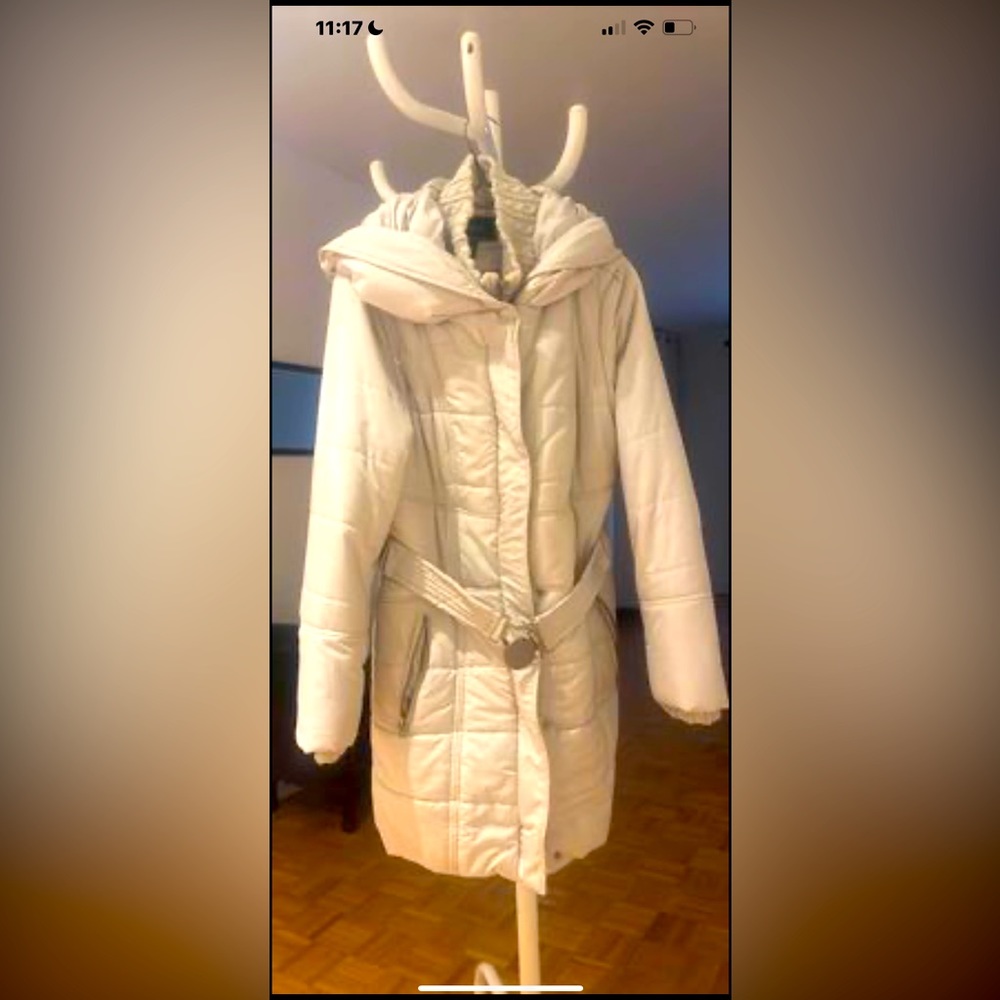 Off white winter jacket
